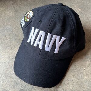 US Navy Embroidered Seal Strapback Baseball Hat‎ Cap